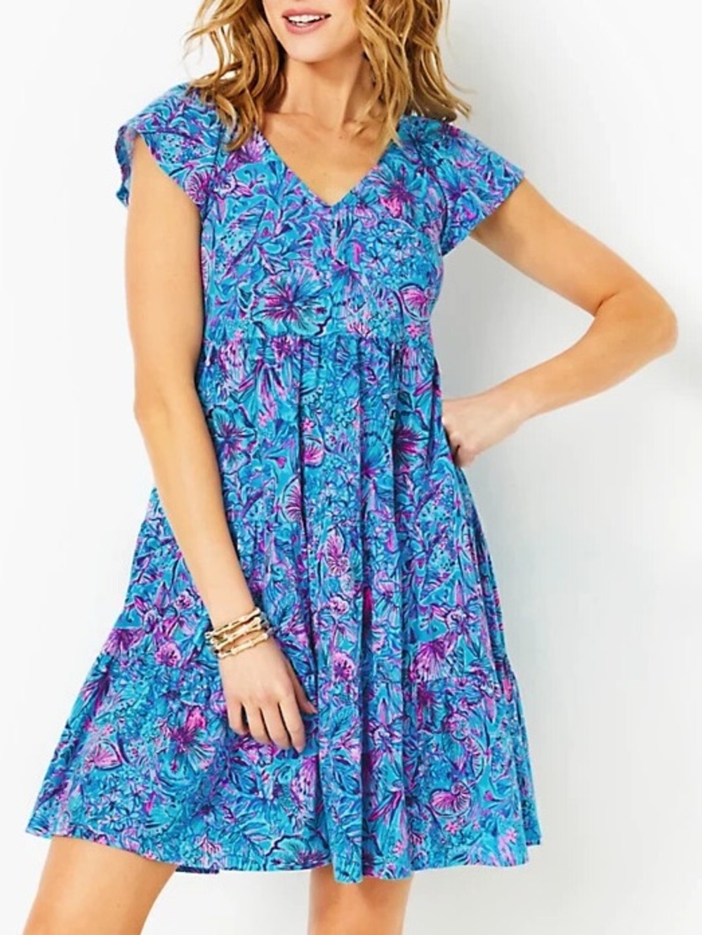 EUC • LILLY PULITZER Kawai Swing Dress • Size M